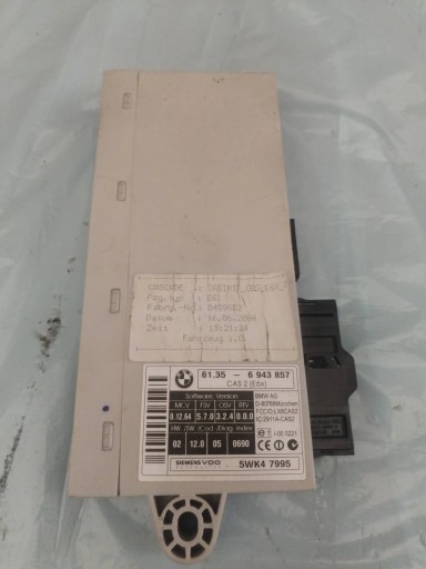 Controlere BMW 5 E60 E61 2004