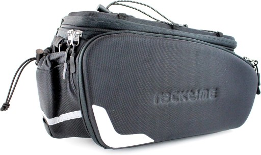 RackTime Unisex - Geanta pentru biciclete Odin pentru adulți, negru, 13 L + 10 L