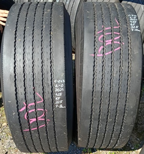 425/65R22.5 (C243) FIRESTONE TSP3000. 10 mm