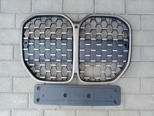 BMW 4 G26 G22 G23 NERKI GRILL ATRAPA RADAR PODKŁADKA 5113192976 -10