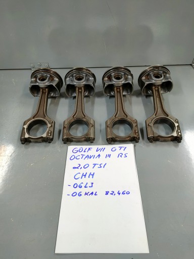 BIELLA PISTON GOLF VII GTI OCTAVIA III RS 2.0 TSI CHH 06LJ 06KAL 82.460