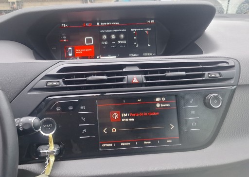 Ecran de afișare Citroen C4 SpaceTourer 1.2 THP 9825029380 100% funcțional