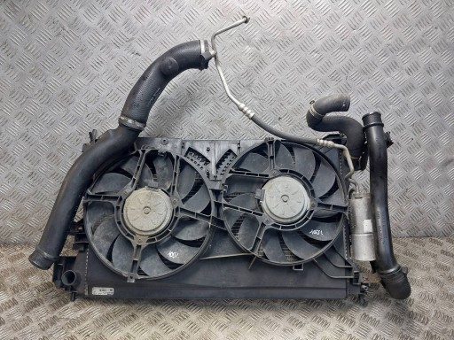 RĂCITOR APA + VENTILATOR SAAB 9-3 II 2.2 TiD 24418341 12785083