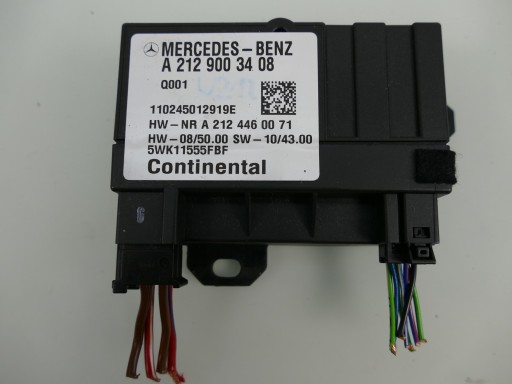 MERCEDES W212 2.2 CDI MODUL POMPA COMBUSTIBIL A207 W204