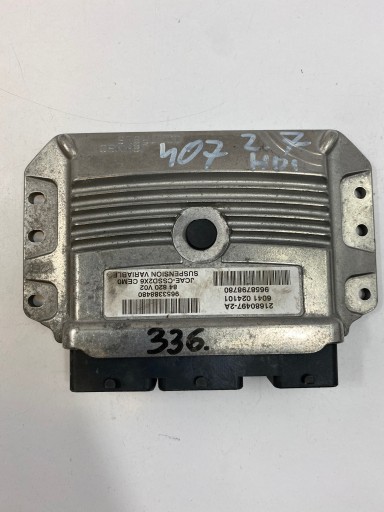 CONTROLLER SUSPENSION PEUGEOT 407 9653388480
