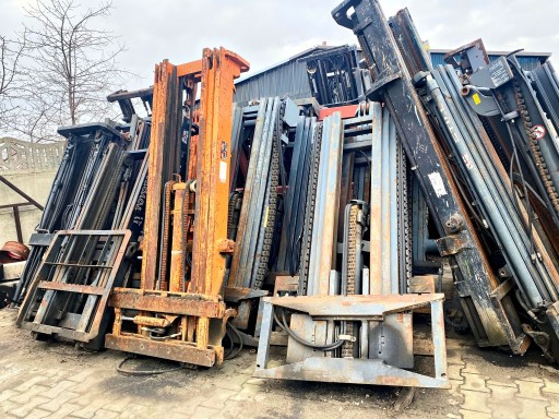 furcă de tractor, catarg din spate, stivuitor, încărcător