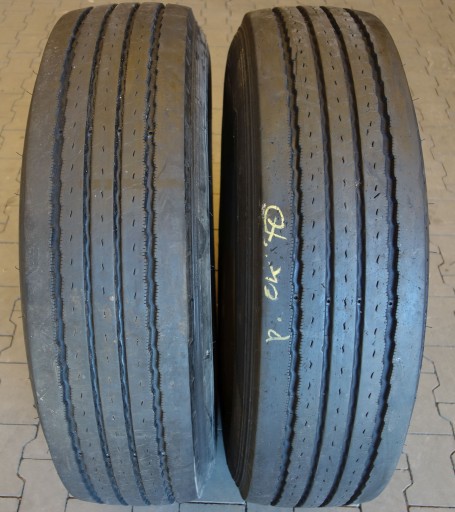 2x 315/80R22.5 Anvelope pentru camioane ghidate Michelin X Line 17/22R 11mm (M24)