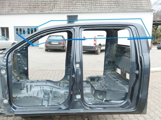 Ford Ranger IV LIFT 2022 acoperiș panou acoperiș gri orig Wildtrak