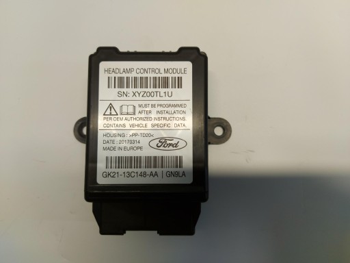 Modul de control al luminii FORD Transit Custom MK8 L2 GK21-13C148-AA