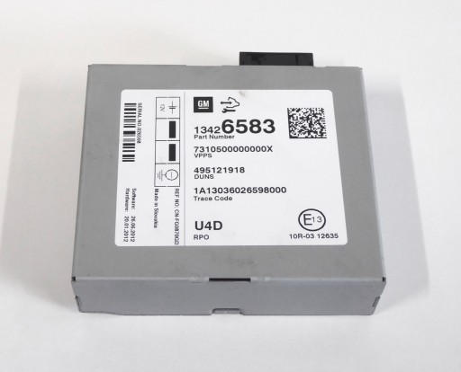 MODUL U4D 13426583 OPEL ZAFIRA C TOURER