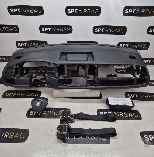 VW TRANSPORTER T6 CONSOLA DE BORDA PERNE CUREA AIRBAG