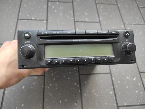 RADIO CD BECKER DTM HIGH SPEED FACTORY ORIGINAL AUDI A4 B7 05R