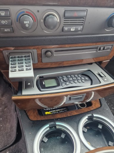 Cadru +lemn de telefon BMW 7 E65 01-05