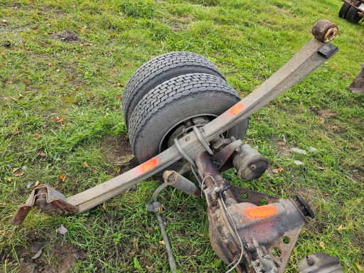 ARCO SPATE STÂNGA DREAPTA 2 FUSE 7 cm 164 cm ROTI IVECO EUROCARGO 17,5''