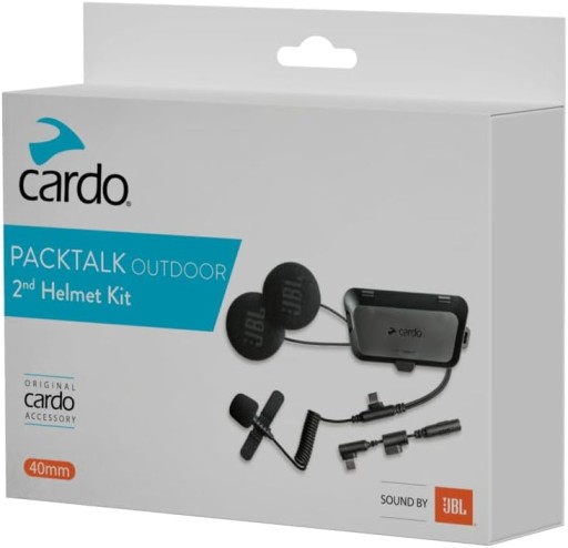 Set de accesorii interfon Cardo Packtalk Outdoor 40mm 11E230