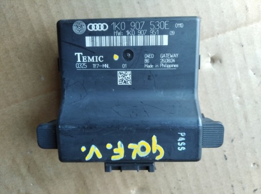 MODUL CONTROLLER GATEWAY VW GOLF SEAT SKODA 1K0907530E