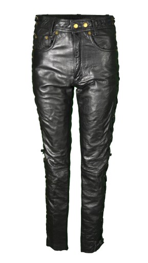 POLO BĂRBAȚI PANTALONI MOTOCICLETA PIELE CHOPPER S