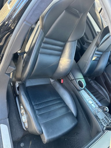 SCAUNE PIELE SET SCAUNE FATA SPATE PIELE INCALZITA PORSCHE PANAMERA 970 EU