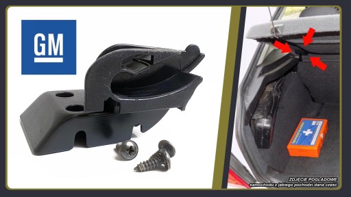 Balama Opel Astra G 2 II, montaj pe raft, raft portbagaj, STÂNGA