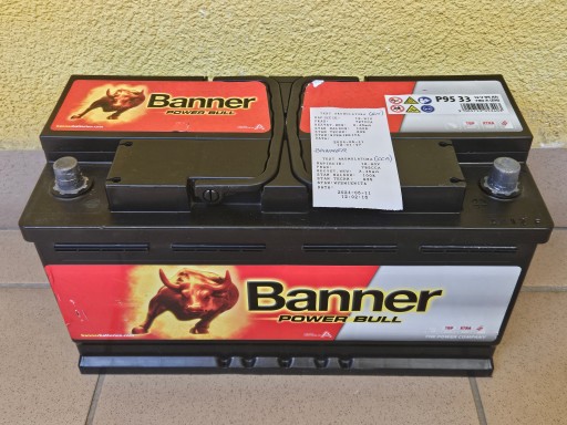 Baterie Banner Power Bull 95Ah 780A - 83%