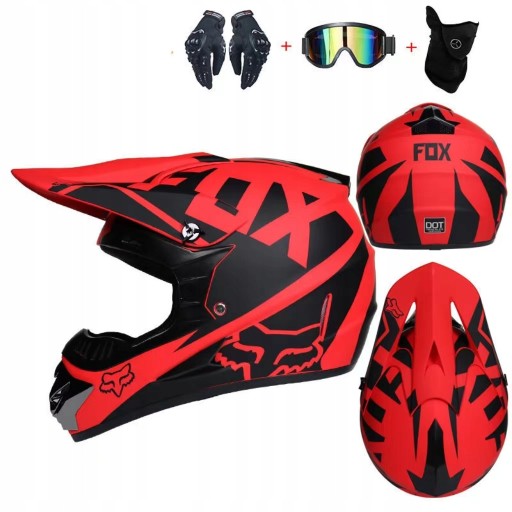 CASCA MOTO ENDURO OFF-ROAD REDBULL