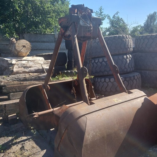 GALEȚĂ FÂNĂ DE APĂSARE GALEȚĂ 1.25M3 MACARA EXCAVATOR MACARA