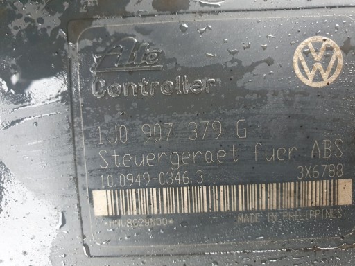 1J0907379G POMPA FRANA ABS LUPO Arosa 99 POLO 6N 1.0