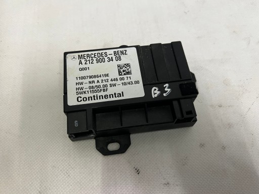 MERCEDES W204 LIFT MODUL POMPĂ DE COMBUSTIBIL A2129003408