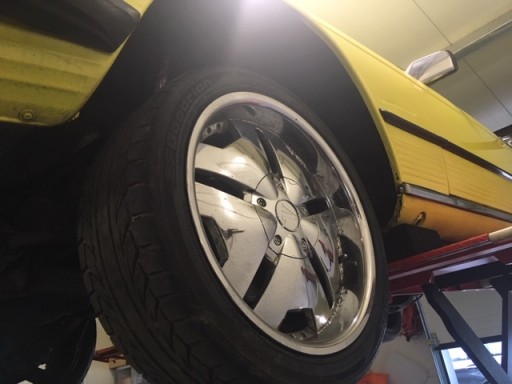 Jante din aliaj cromate de 18", set 5x135 / 5x112