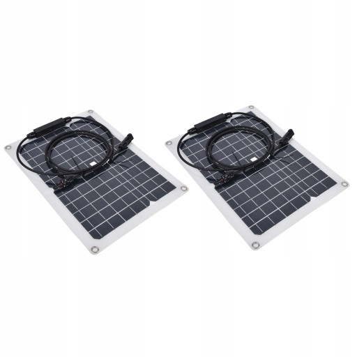 2 PC -uri. Set de panouri solare 15W Portabil