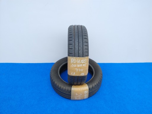 PERECHE ANVELOPE VARA CONTINENTAL 165 60 15 77H R15 6.80mm 2018 AN BDB