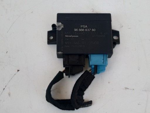 Modul PDC Citroen Peugeot 9666663780