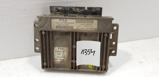 Peugeot 106 1.4 [KFW TU3JP] Calculator motor #1354