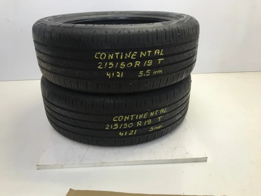 ANVELOPE CONTINENTAL ECOCONTACT 6 215/50 R19 93T 5.5 MM 2021