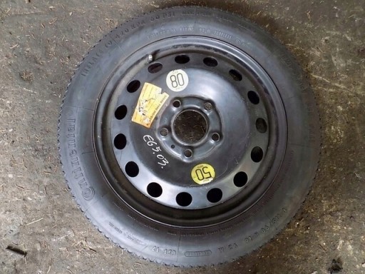 BMW 7 IV E65 735i 03 ROATA DE rezerve CUREAREA ROATA R16