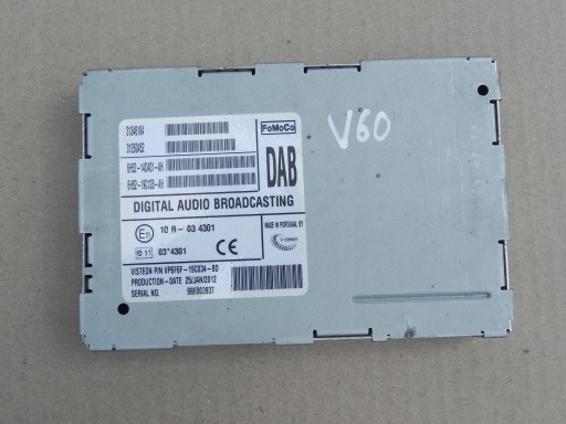 VOLVO S60 II V60 I WZMACNIACZ RADIA MODUL DAB 31346184