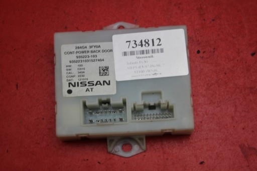 CONTROLLER MODUL HAYON INFINITI FX30 II 13R