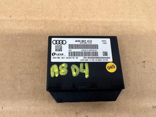 Controler iluminat Audi A8 D4 4H0907412