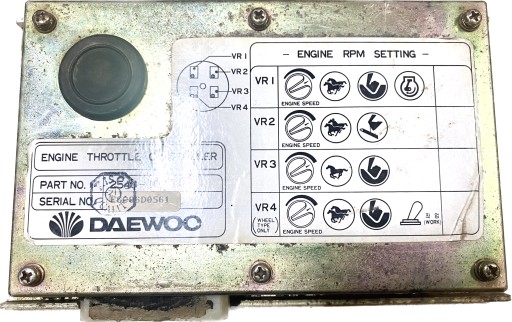 Controler pentru excavator Daewoo Doosan 2543-1020A SOLAR