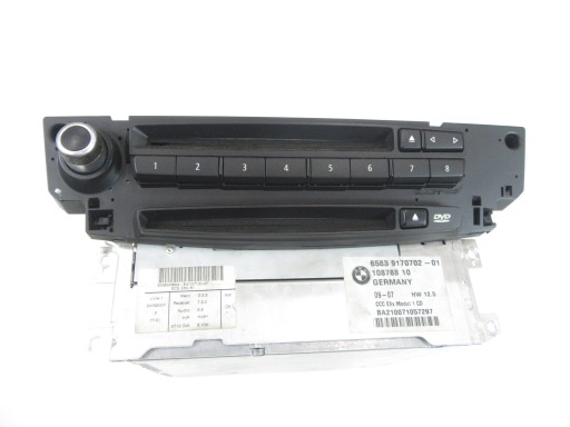 Navigatie CCC Panou cititor radio DVD Navi BMW 5 e60 e61 LIFT LCI meniu PL