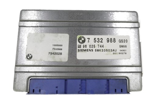 BMW 75329898 96025744 Controlerul modulului cutiei de viteze