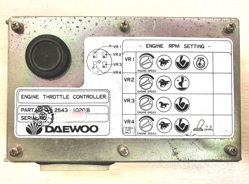 Controler acceleratie DAEWOO DOOSAN 2543-1020B