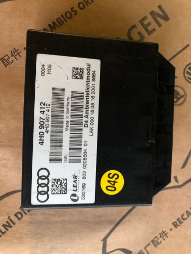 AUDI A8 A7 A6 CONTROLLER DE ILUMINARE AMBIENTE 17R