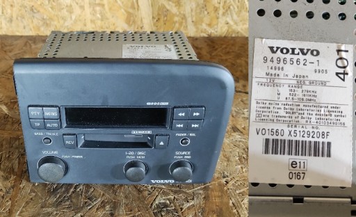 RADIO HU-401 VOLVO S80 GARANTIE EUROPA