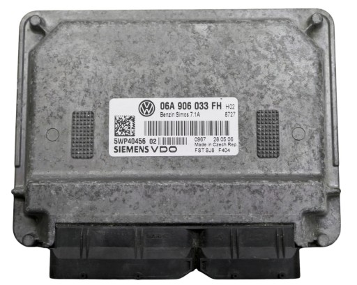 SEAT ALTEA 1.6 06A906033FH 5WP4045602 DRIVER DE PROGRAMARE