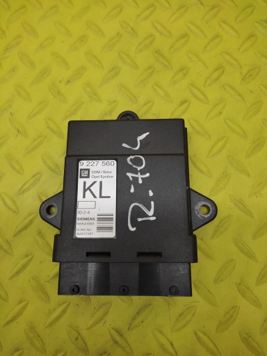 OPEL VECTRA C CONTROLLER MODUL UȘĂ STÂNGA 9227560