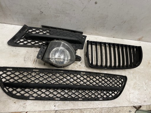 BMW E90 04-08 Halogen stângaci din stânga rinichi Cirdle stânga Black