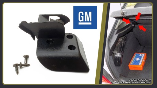 Opel Astra G 2 II mâner balama montare raft portbagaj STÂNGA