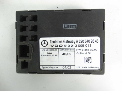 MODUL DE BLOCARE GATEWAY Mercedes W215 W220 W230