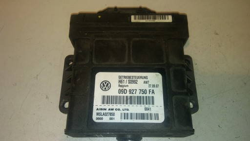 CONTROLLER AUTOMAT CUTIE VW 3.0 TDI 09D927750FA